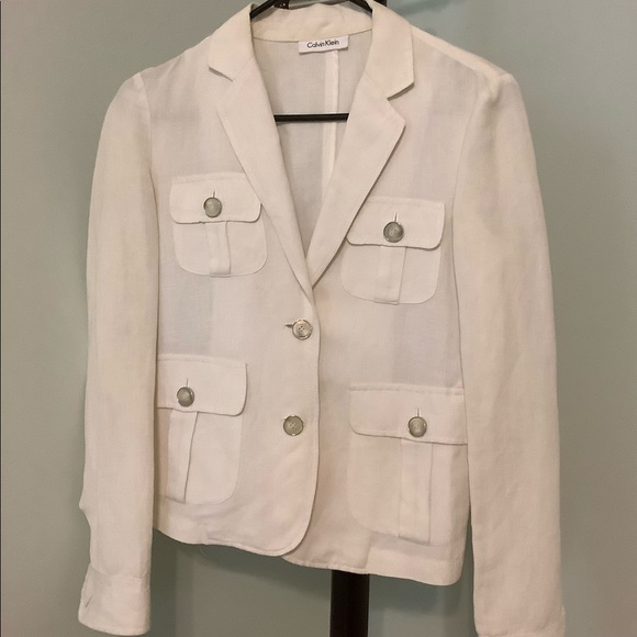 Calvin Klein Jackets & Blazers - Linen Calvin Klein blazer